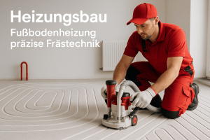 heizungsbau fussbodenheizung praezise bild