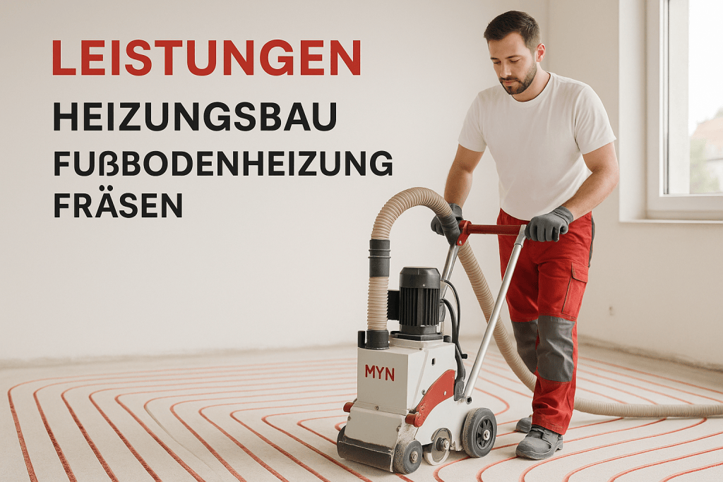 leistungen heizungsbau fussbodenheizung