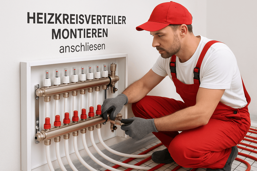 heizkreisverteiler montieren anschliessen